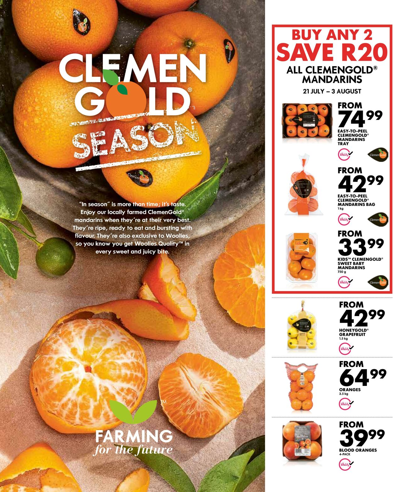 Special Woolworths 21.07.2025 - 03.08.2025