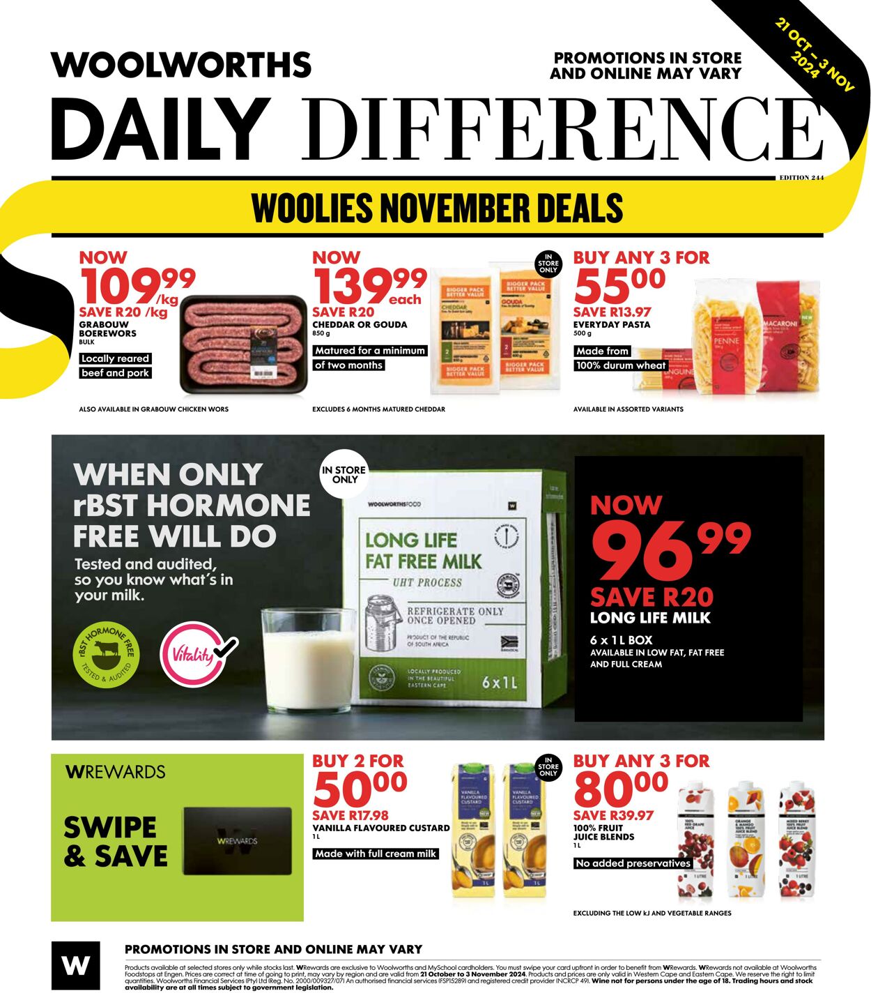 Special Woolworths 21.11.2024 - 03.12.2024