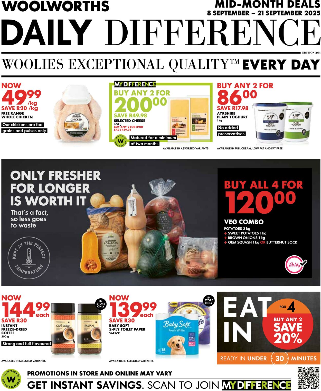 Special Woolworths 08.09.2025 - 21.09.2025