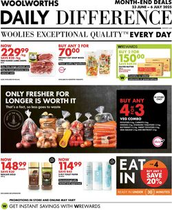 Special Woolworths 23.06.2025 - 06.07.2025