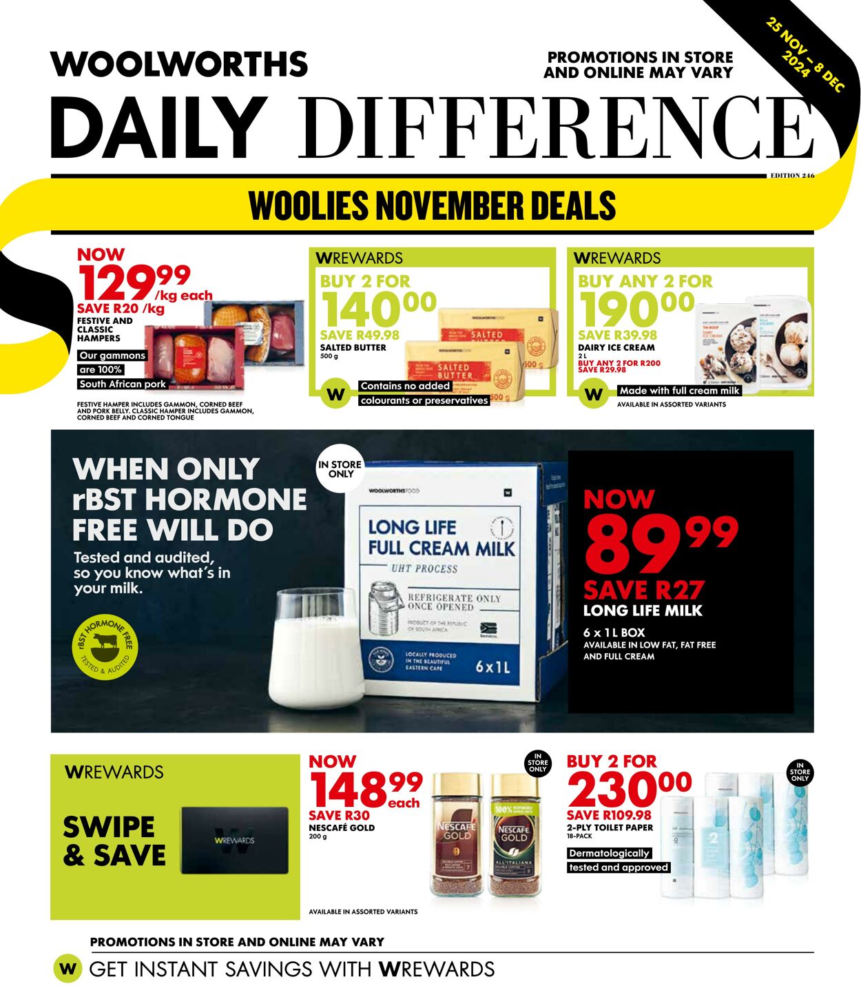 Special Woolworths - Woolworths Online Shopping | Woolworths  | Woolworths.co.za 25 Nov, 2024 - 8 Dec, 2024