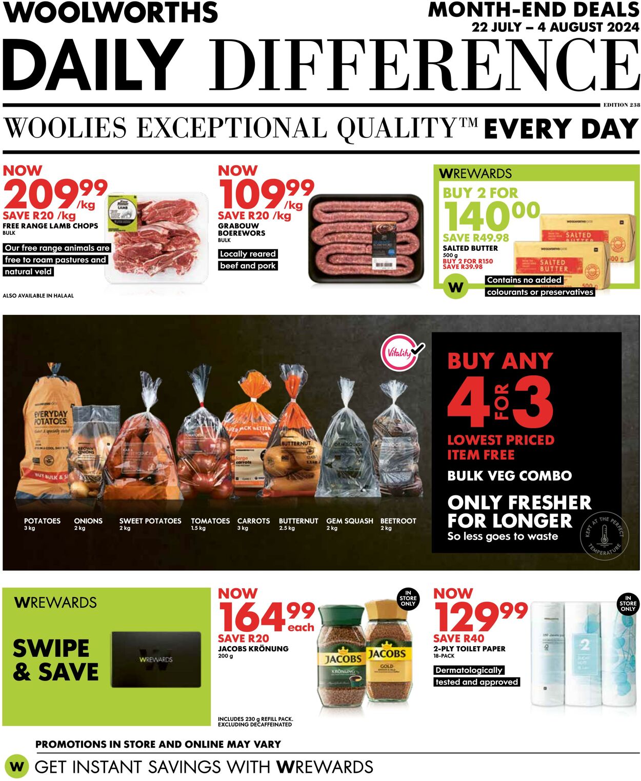 Special Woolworths - Woolworths Online Shopping | Woolworths  | Woolworths.co.za 22 Jul, 2024 - 4 Aug, 2024