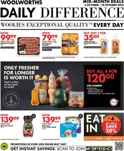 Special Woolworths 06.10.2025 - 19.10.2025