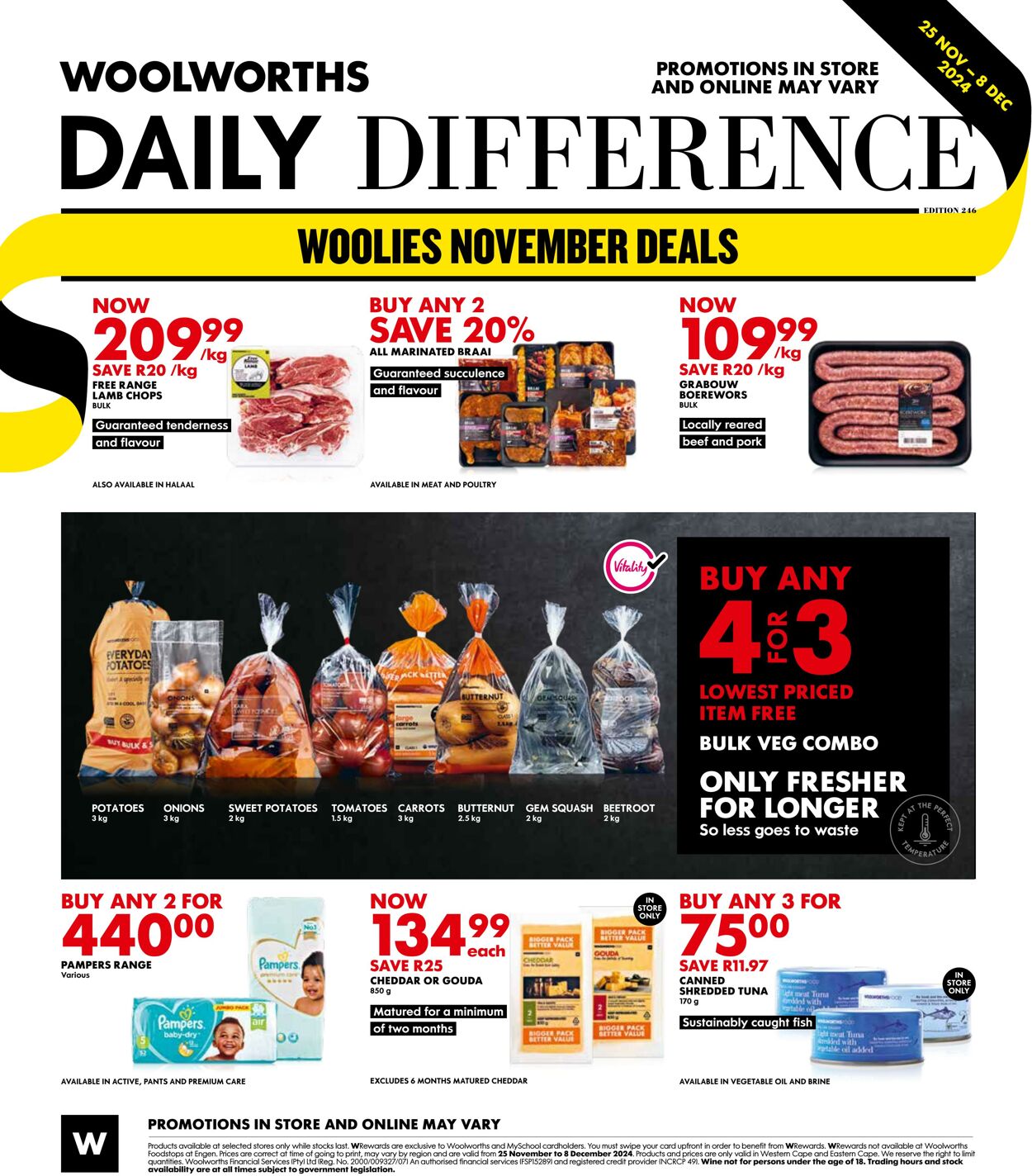 Special Woolworths 25.11.2024 - 08.12.2024